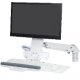 Ergotron 45-266-216 StyleView Sit-Stand Combo Arm (white)