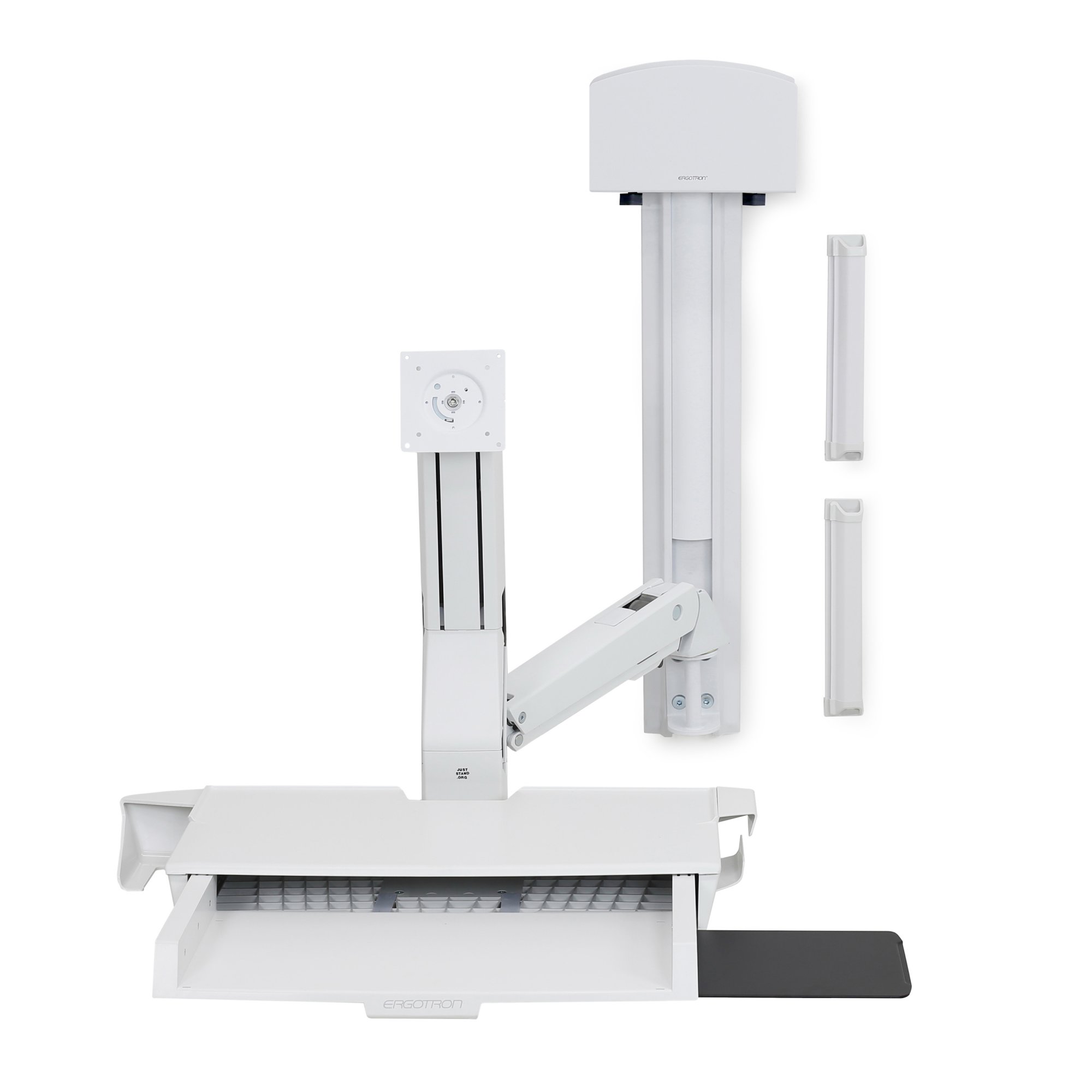 Ergotron 45-272-216 Sit-Stand Combo System, Worksurface (white)