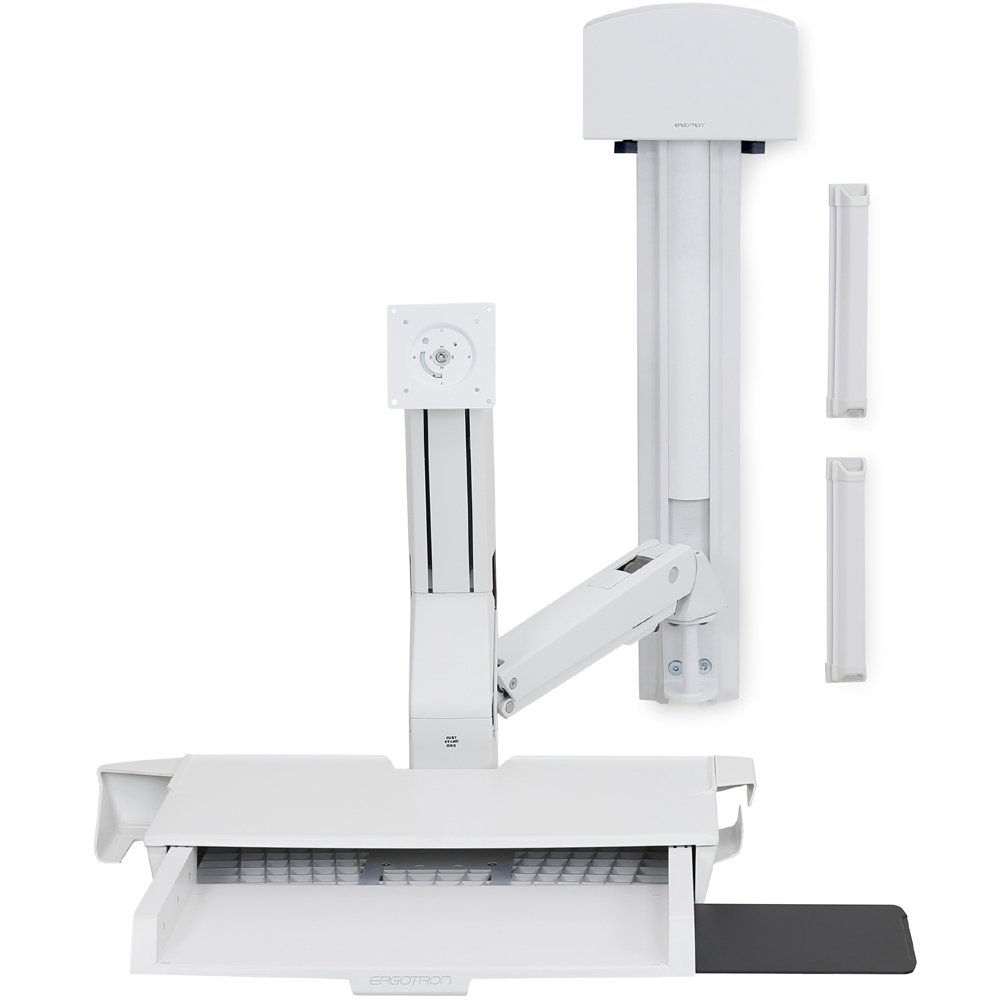 Ergotron 45-272-216 Sit-Stand Combo System, Worksurface (white)
