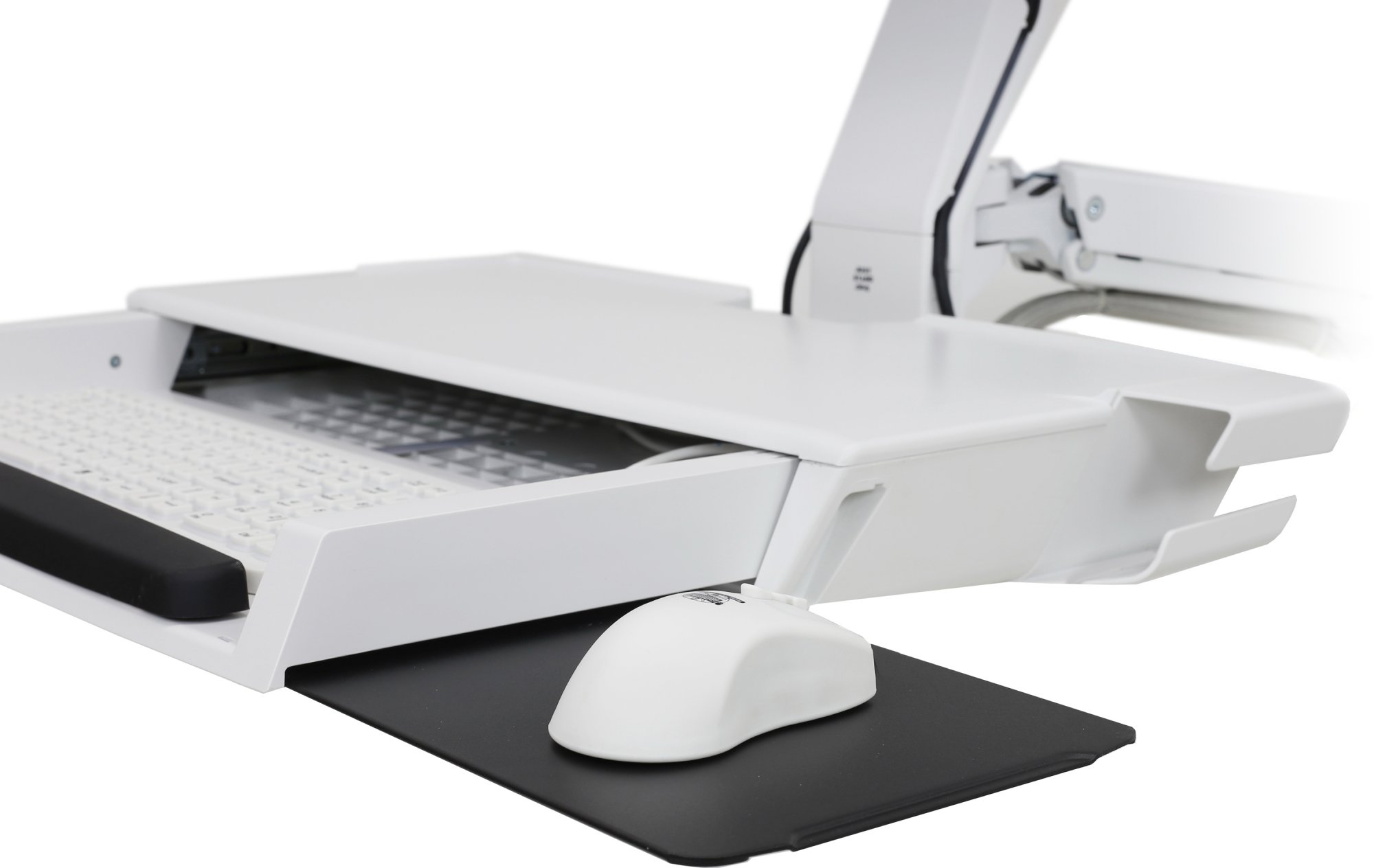 Ergotron 45-270-216 Sit-Stand Combo System, Worksurface (white)