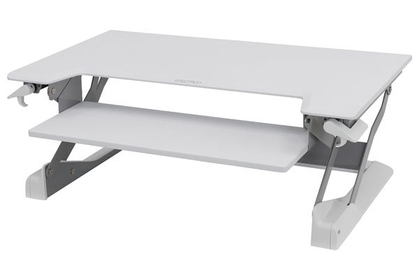 Ergotron 33-406-062 WorkFit-TL Desktop Sit-Stand Workstation in White