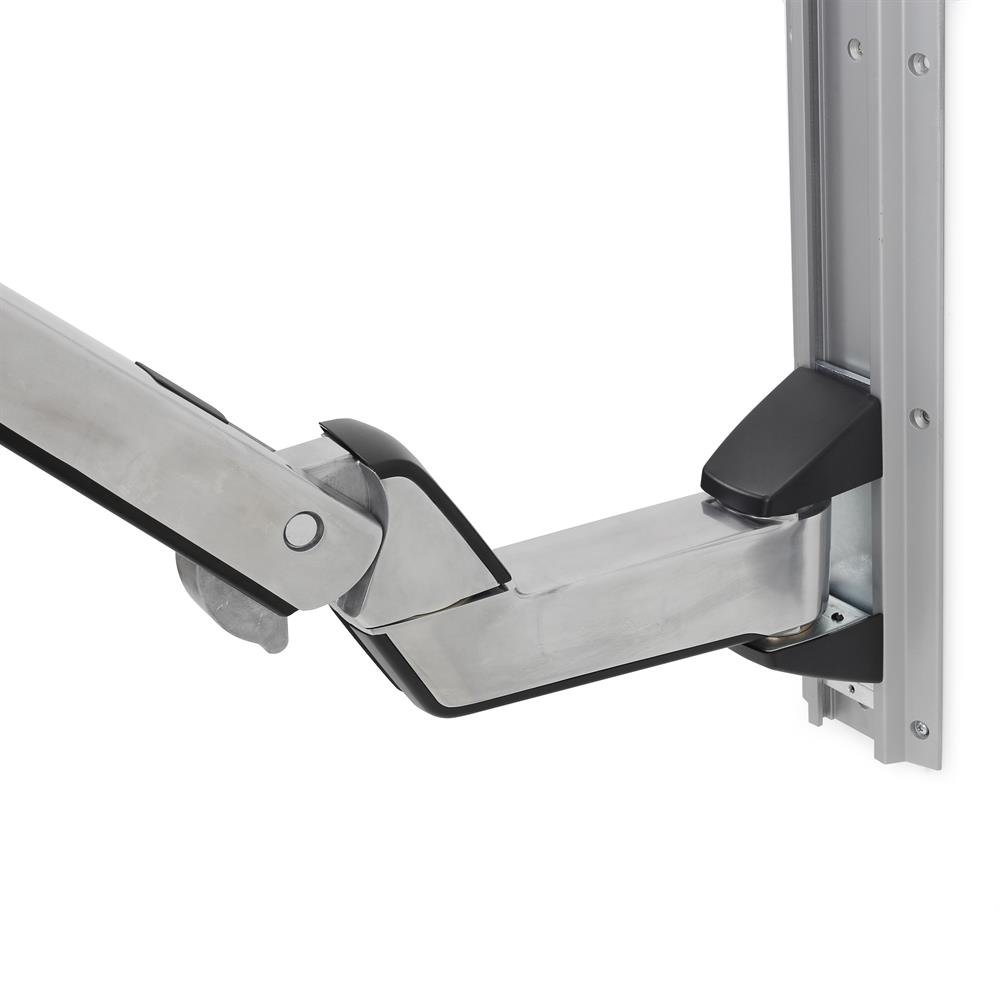 97-858-026 - StyleView 9" Sit-Stand Combo Extender, Short (polished aluminum)