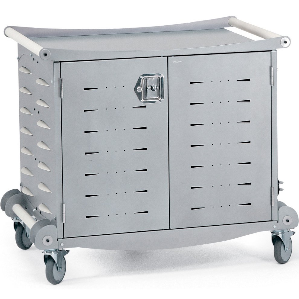 Ergotron LTSC30WH/SM LT30 Charging Cart for Laptops