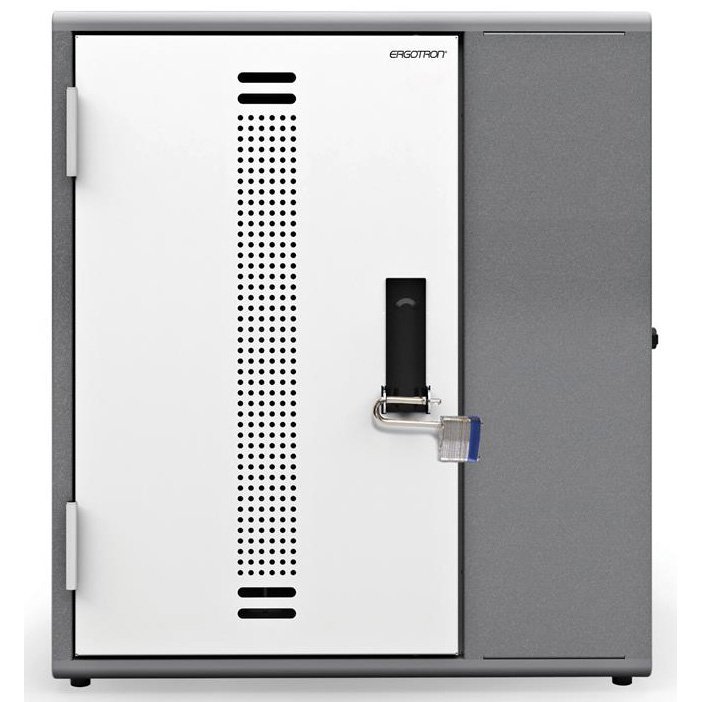 Ergotron YESMLCGMPW Anthro YES12 Charging Cabinet for Mini‑laptops