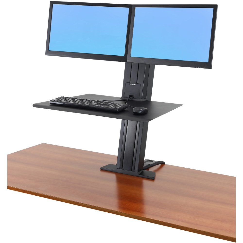 Ergotron stand discount up desk