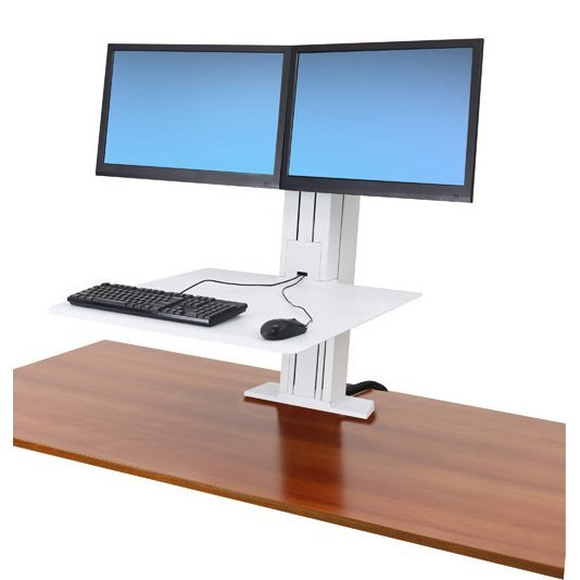 WorkFit-SR sit stand desk converter