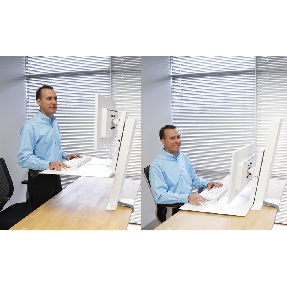 Sit and stand both positions