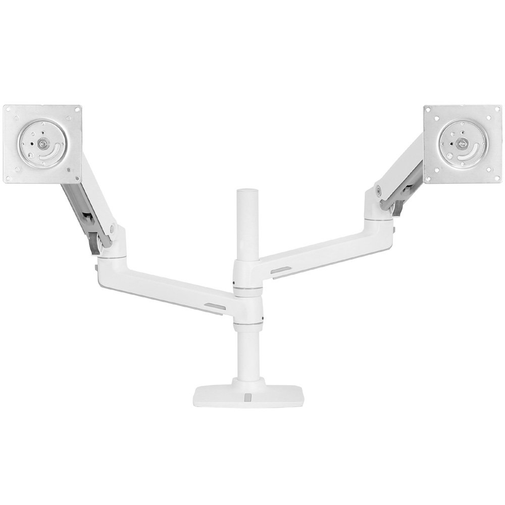 Ergotron 45-492-216 LX Dual Monitor Arm, Stacking