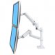 Ergotron 45-492-216 LX Dual Monitor Arm, Stacking