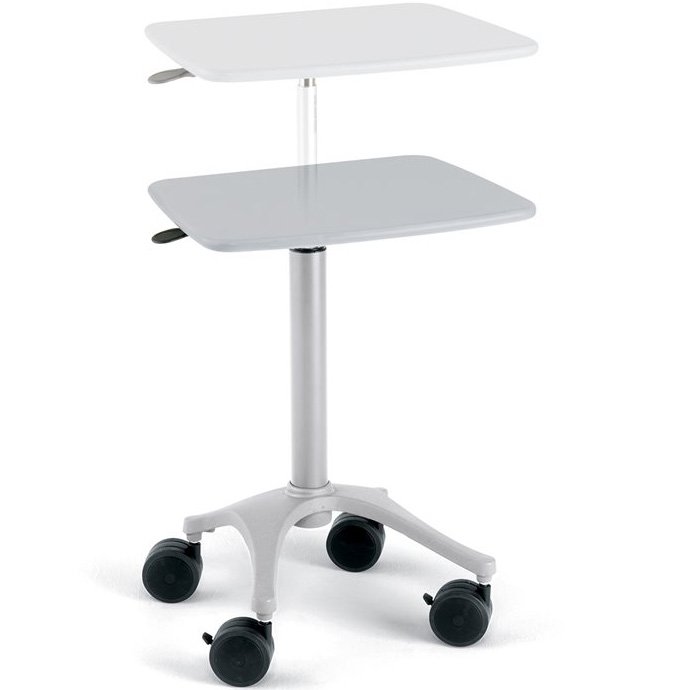 Find the most comfortable fit by manually adjusting the cart's height from 30