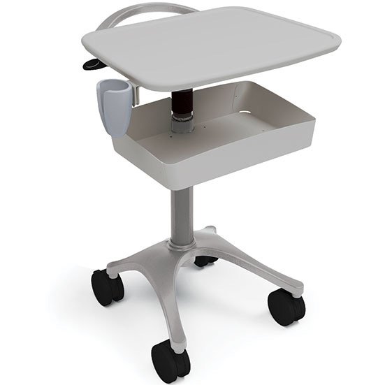 Ergotron BZD02CG/CG4 Anthro Zido Ultrasound Mobile Cart 