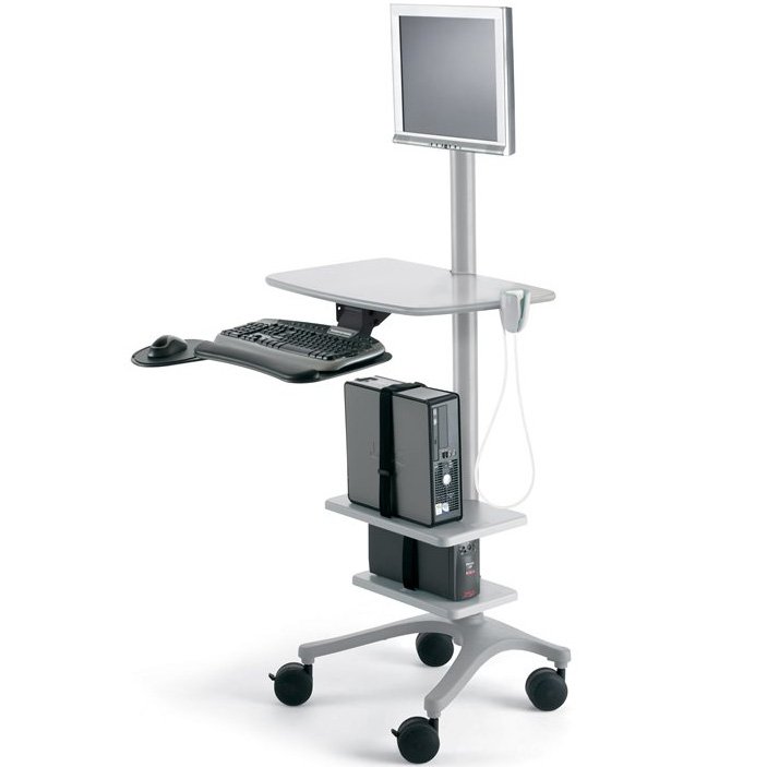 Zido supports all sorts of equipment on a space-saving footprint.