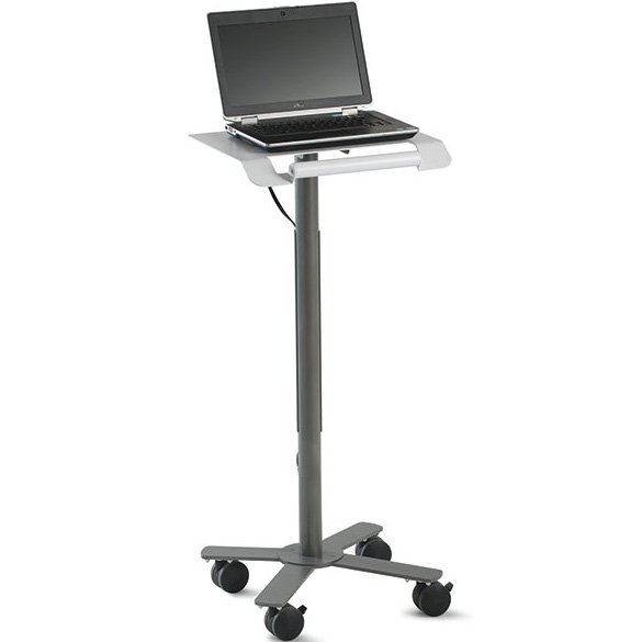 Ergotron Pt1gmpw3 Anthro Peanut Mobile Cart For Laptops