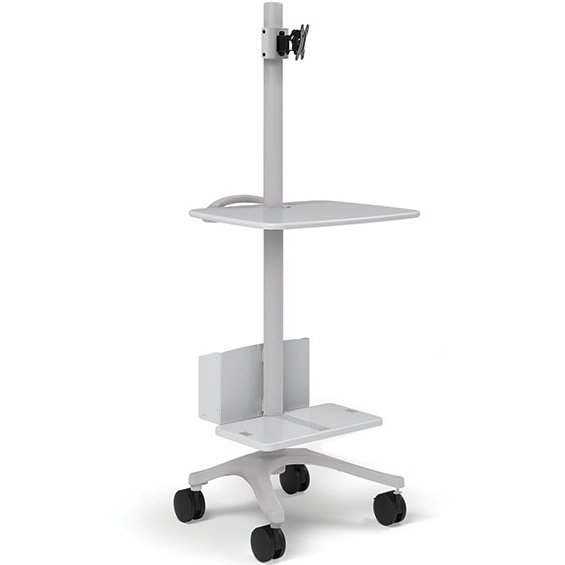Ergotron BZD06CG/CG4 Anthro Zido Computer Cart Package