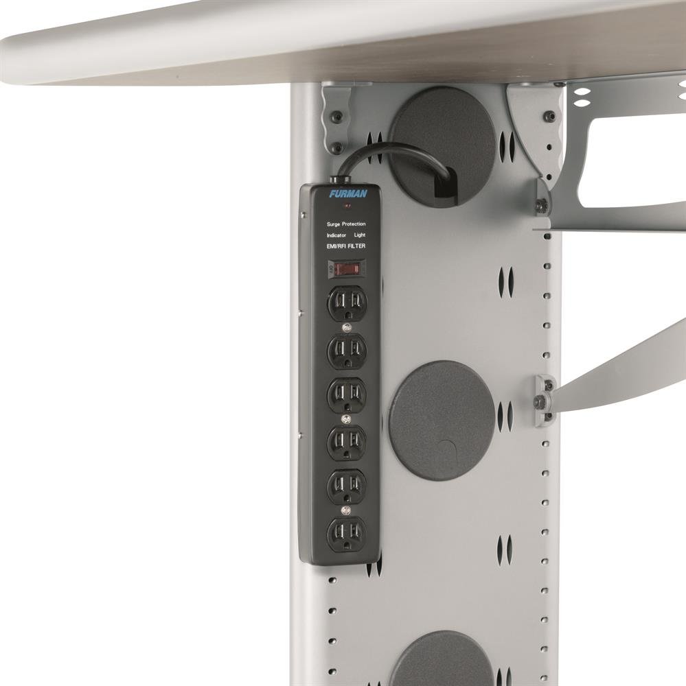 Ergotron 520BK Surge Protector, 6 outlets