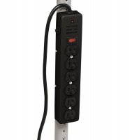 Ergotron 520BK Surge Protector, 6 outlets