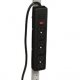 Ergotron 520BK Surge Protector, 6 outlets