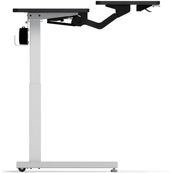 Strong quiet electric legs keep noise to a minimum as you move the Adjusta from 28” to 47” high.