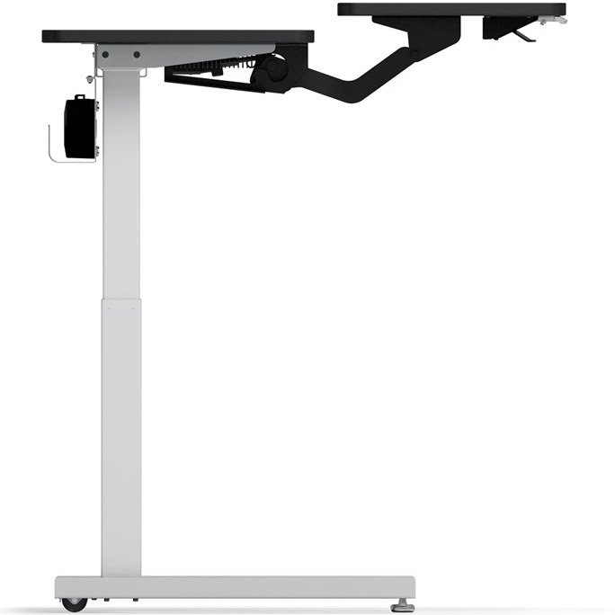 Strong quiet electric legs keep noise to a minimum as you move the Adjusta from 28” to 47” high.