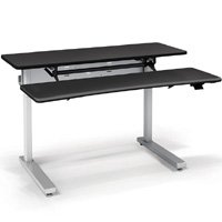 Ergotron MVJB60SS Elevate Adjusta 60, Electric Sit-Stand Desk