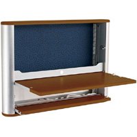 Ergotron EK3616TB Anthro eNook Standard, Wall Mount Desk Workstation