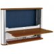 Ergotron EK3616TB Anthro eNook Standard, Wall Mount Desk Workstation