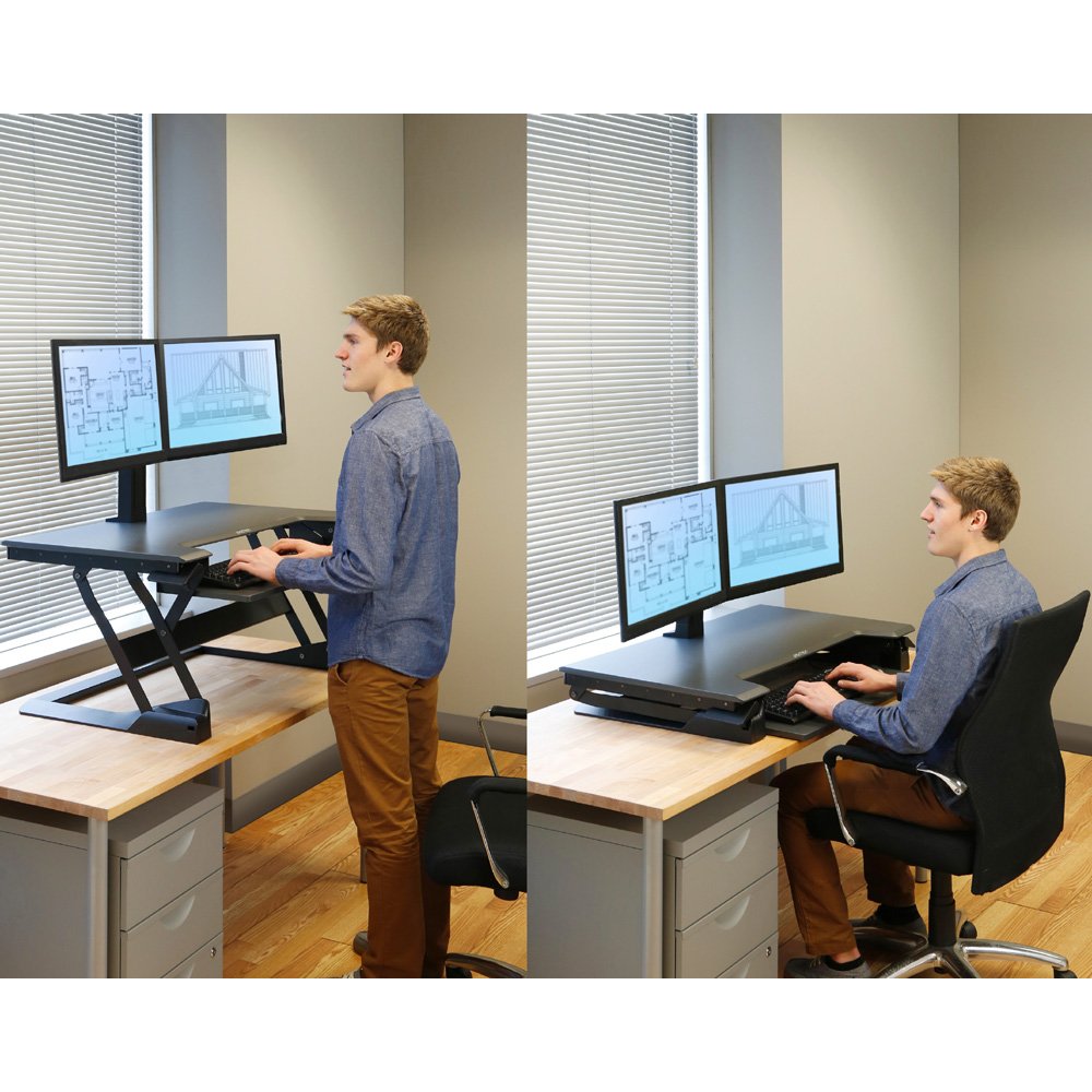 Sit-Stand Desktop Workstation