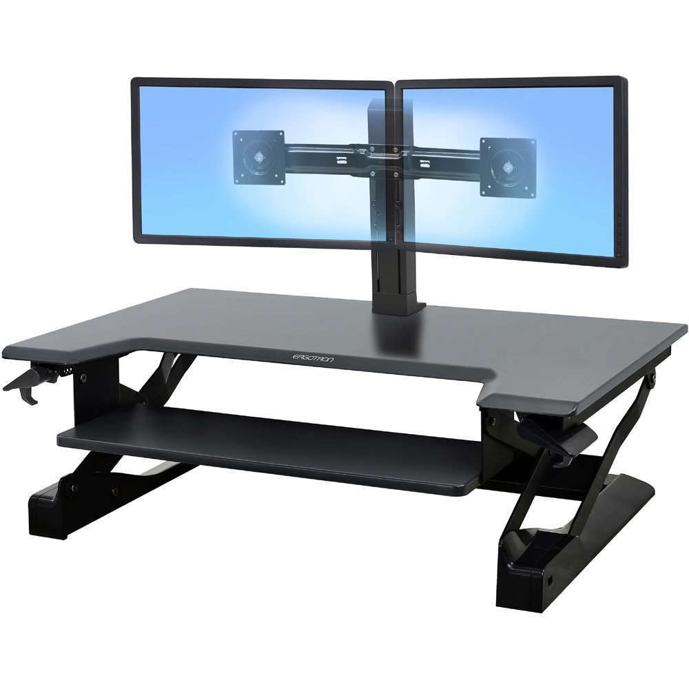 Ergotron 33-418-085 WorkFit-TL Sit-Stand Desktop Workstation, TAA