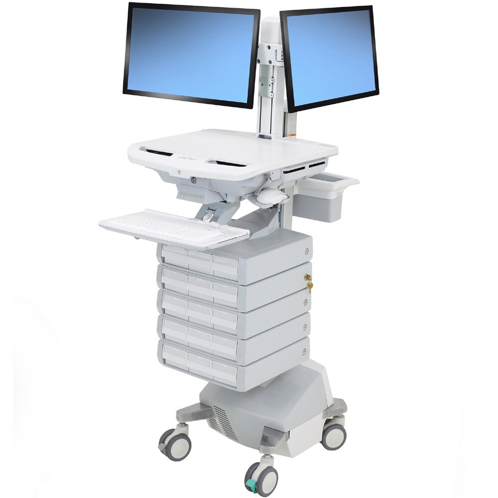 Ergotron 98-030 StyleView SV Dual Monitor Kit