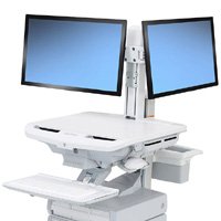 Ergotron 98-030 StyleView SV Dual Monitor Kit