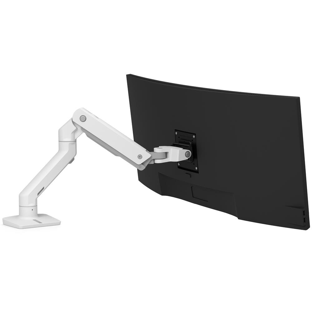 Open Box: Ergotron 45-475-216 HX Desk Mount Single Monitor Arm (white)