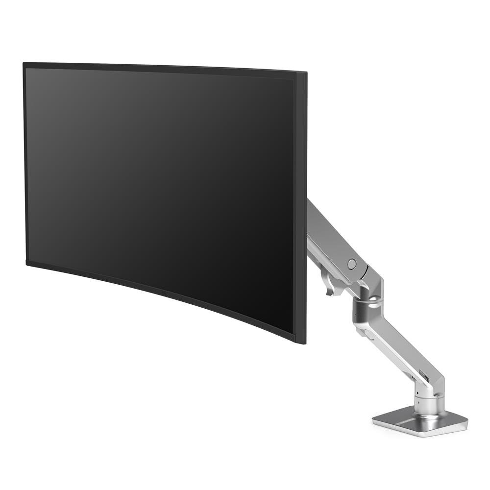 Ergotron 45-475-026 HX Desk Mount Single Monitor Arm (polished aluminum)