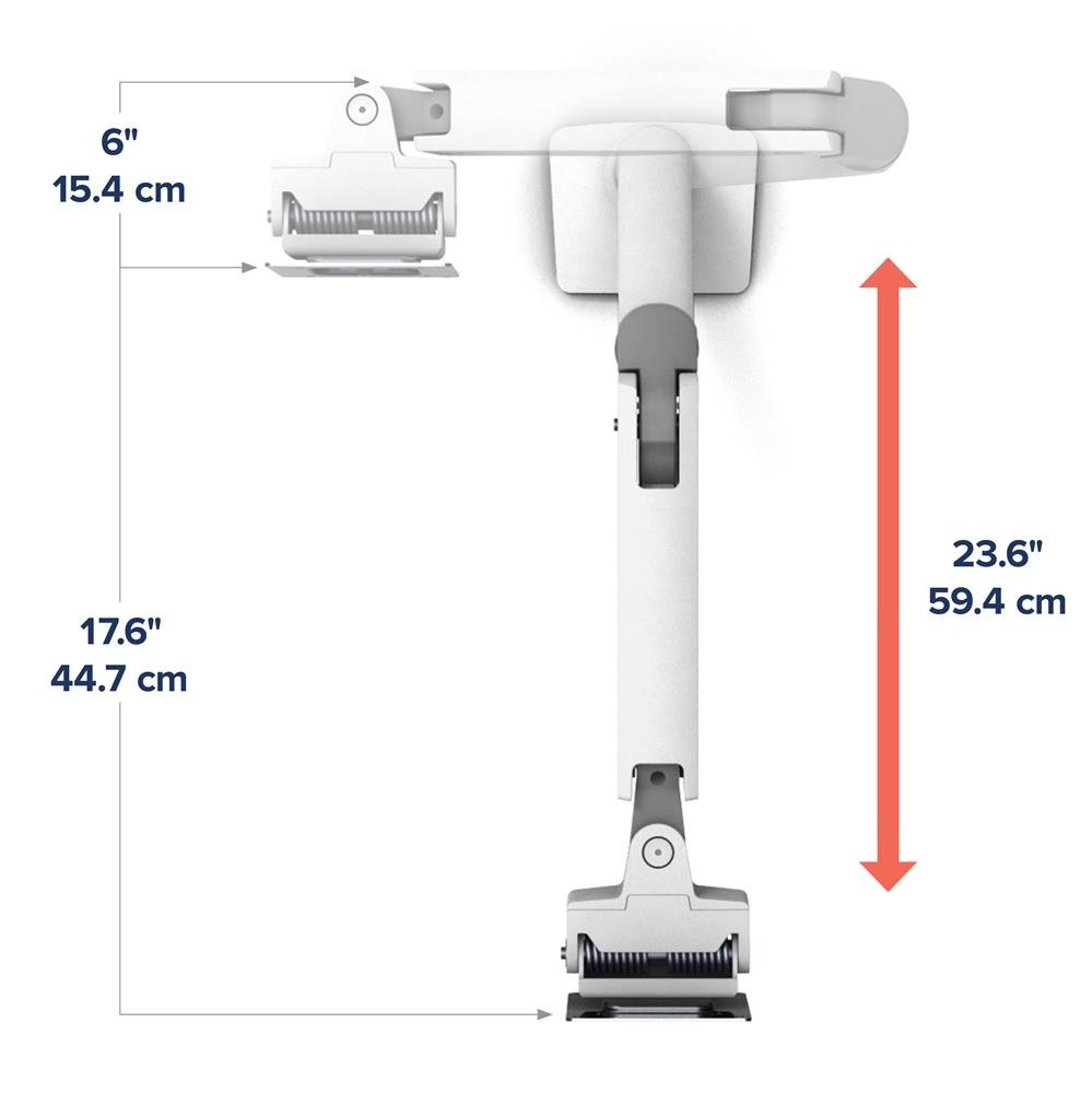 Ergotron 45-475-026 HX Desk Mount Single Monitor Arm (polished aluminum)