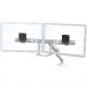 Ergotron 45-476-216 HX Dual Monitor Desktop Arm (white)