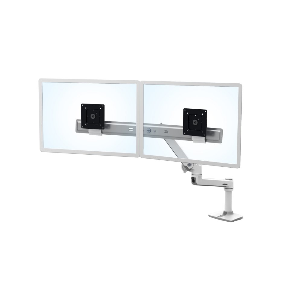 Ergotron 45-489-216 LX Desk Mount Dual Direct Arm (white)