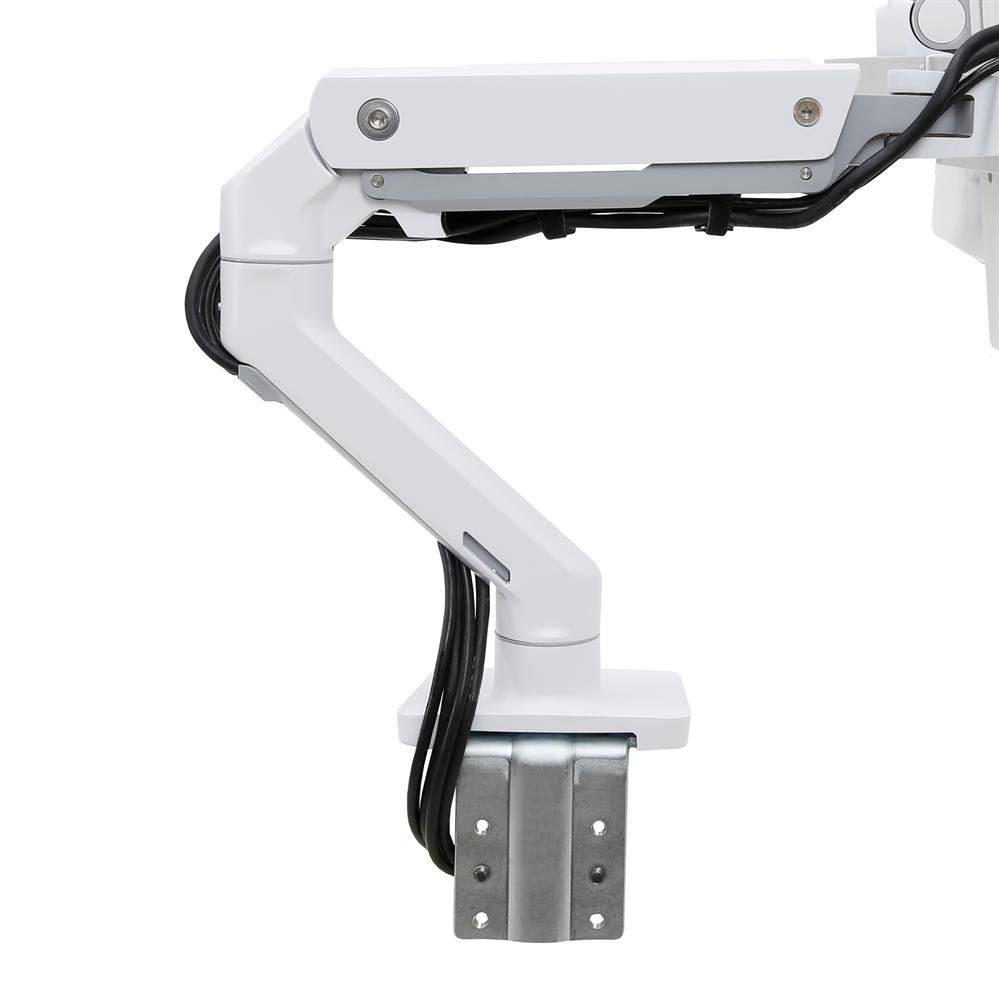 Ergotron 45-476-026 HX Desk Mount Dual Monitor Arm (polished aluminum)