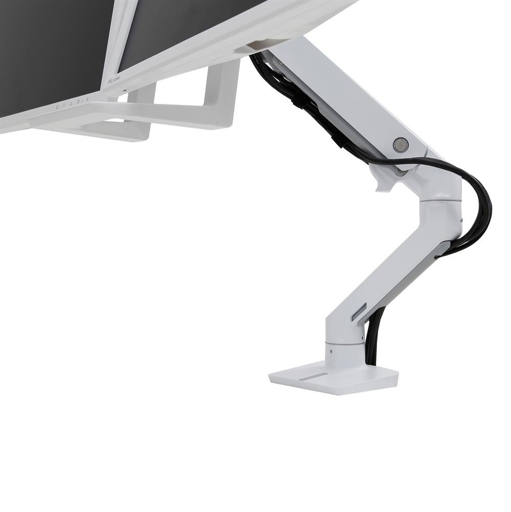 Ergotron 45-476-026 HX Desk Mount Dual Monitor Arm (polished aluminum)