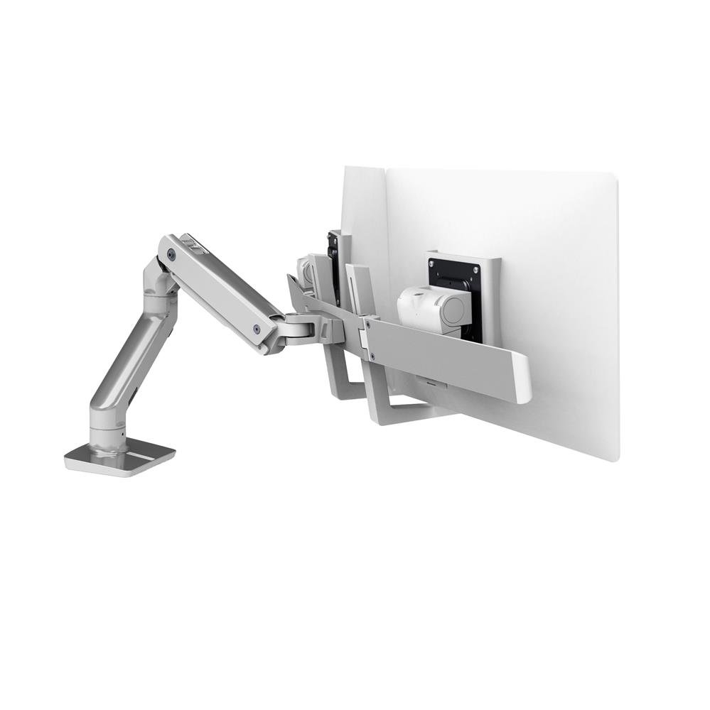 Open Box: Ergotron 45-476-026 HX Desk Mount Dual Monitor Arm (polished aluminum)