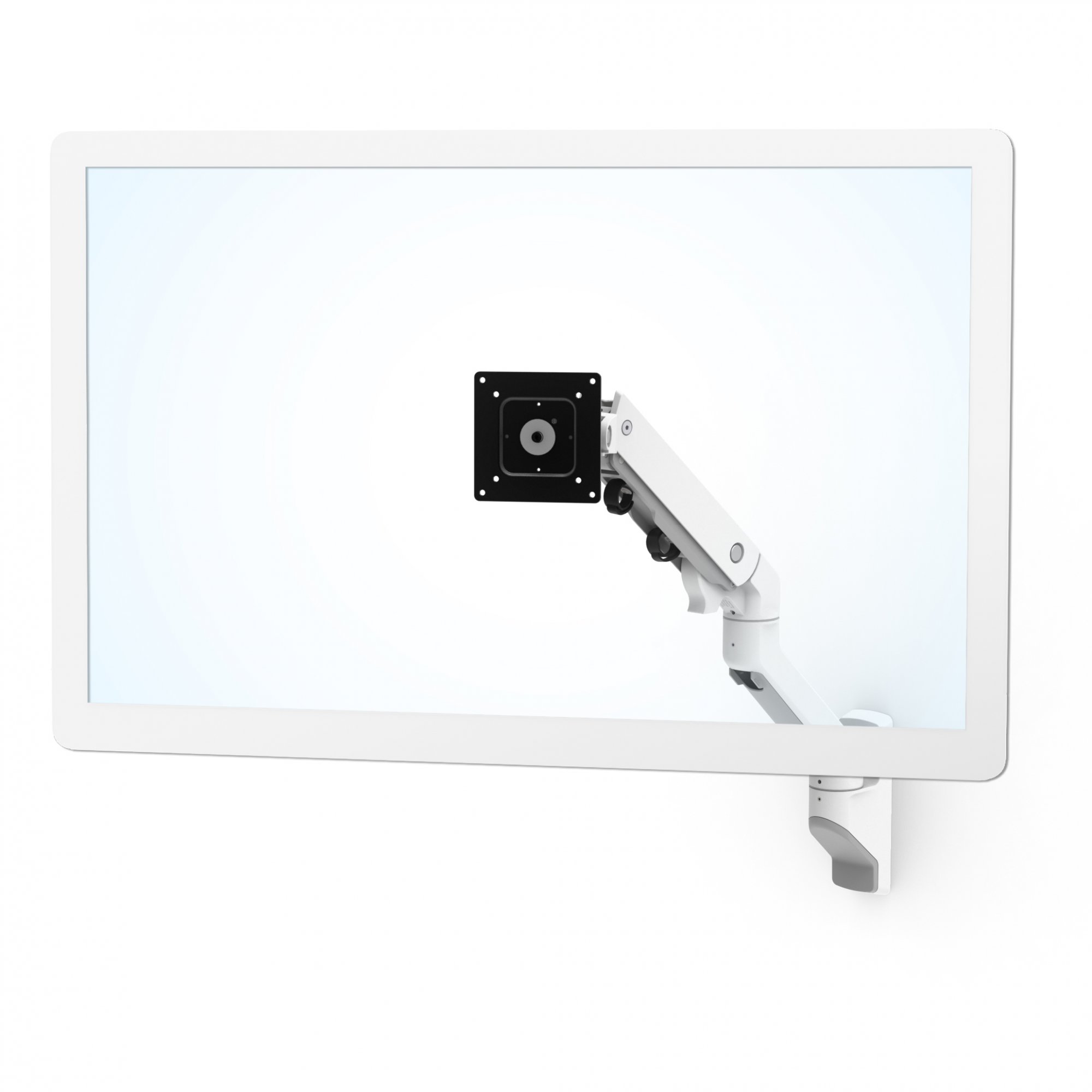 Ergotron 45-478-216 HX Wall Mount Monitor Arm (white)