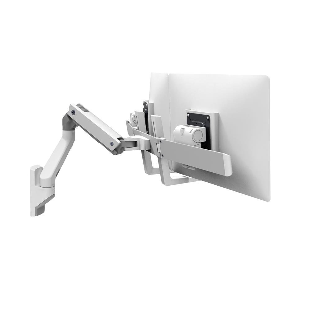 Ergotron 45-479-216 HX Dual Monitor Wall Mount Arm (white)