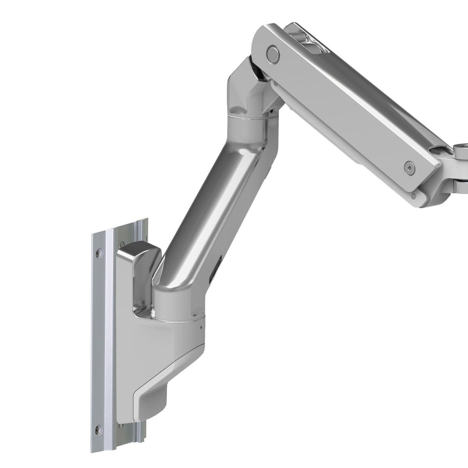 Ergotron 45-479-026 HX Dual Monitor Wall Mount Arm (polished aluminum)