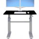 Ergotron 24-567-F03 WorkFit-DL 48, Sit-Stand Desk (Black)