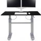Ergotron 24-568-F03 WorkFit-DL 60, Sit-Stand Desk (Black)