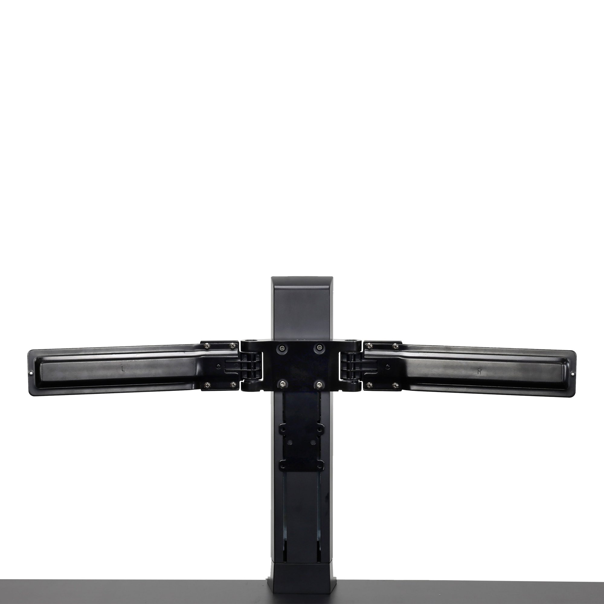 98-101-009 - Black Double Hinged Bow for WorkFit Dual Workstations