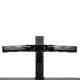 Ergotron 98-101-009 WorkFit Dual Monitor Double-Hinged Bow