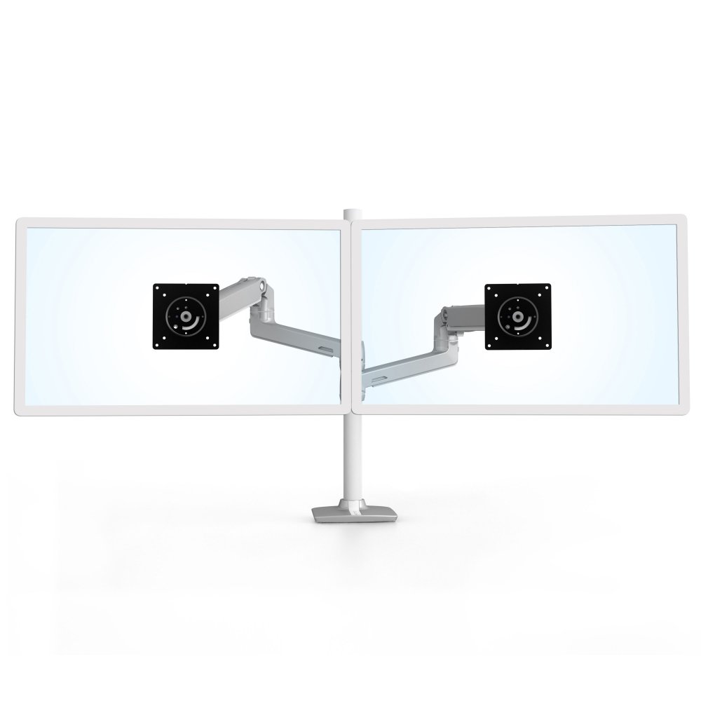 Ergotron 45-509-231 LX Dual Stacking Arm with Tall Pole (silver)