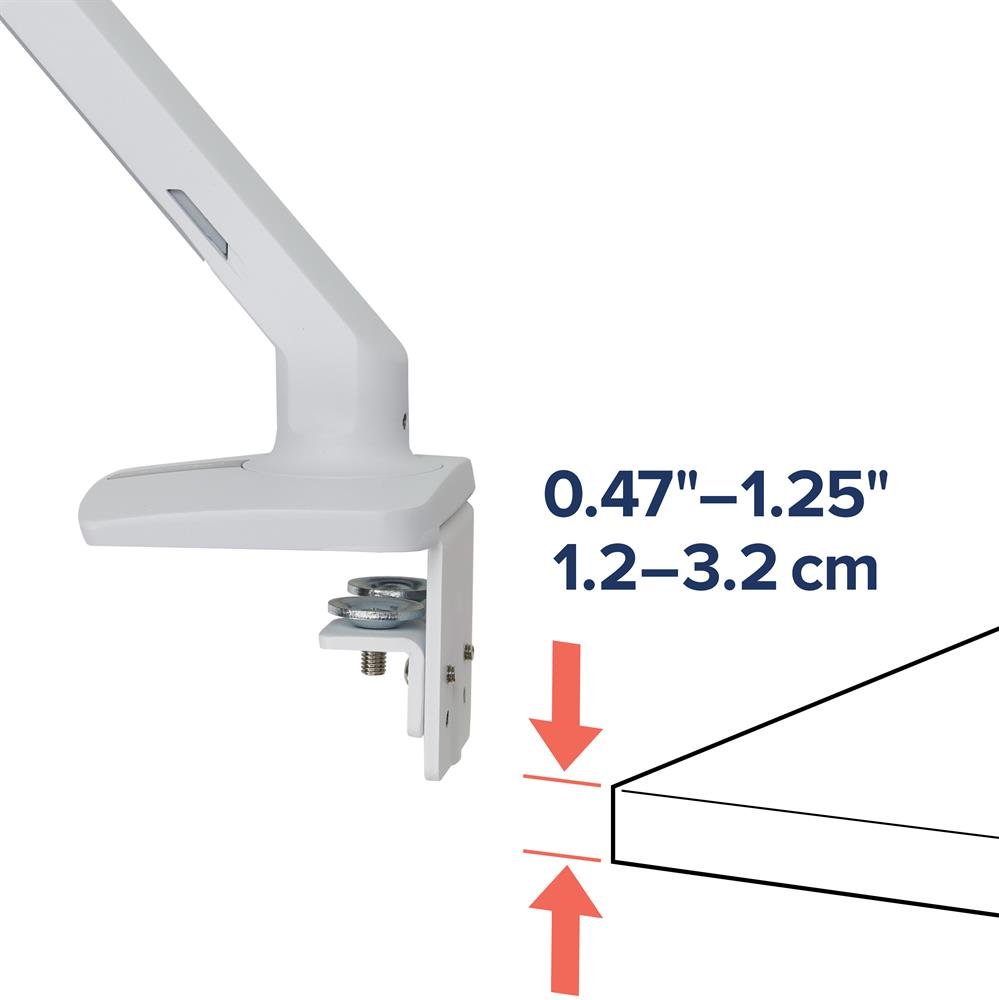 Ergotron 45-486-216 MXV Desk Mount LCD Monitor Arm (white)
