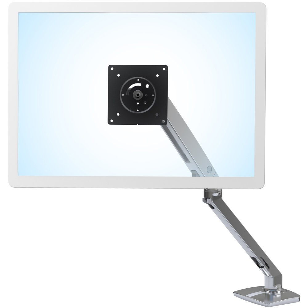 Ergotron 45-486-026 MXV Desk Mount Monitor Arm (polished aluminum)