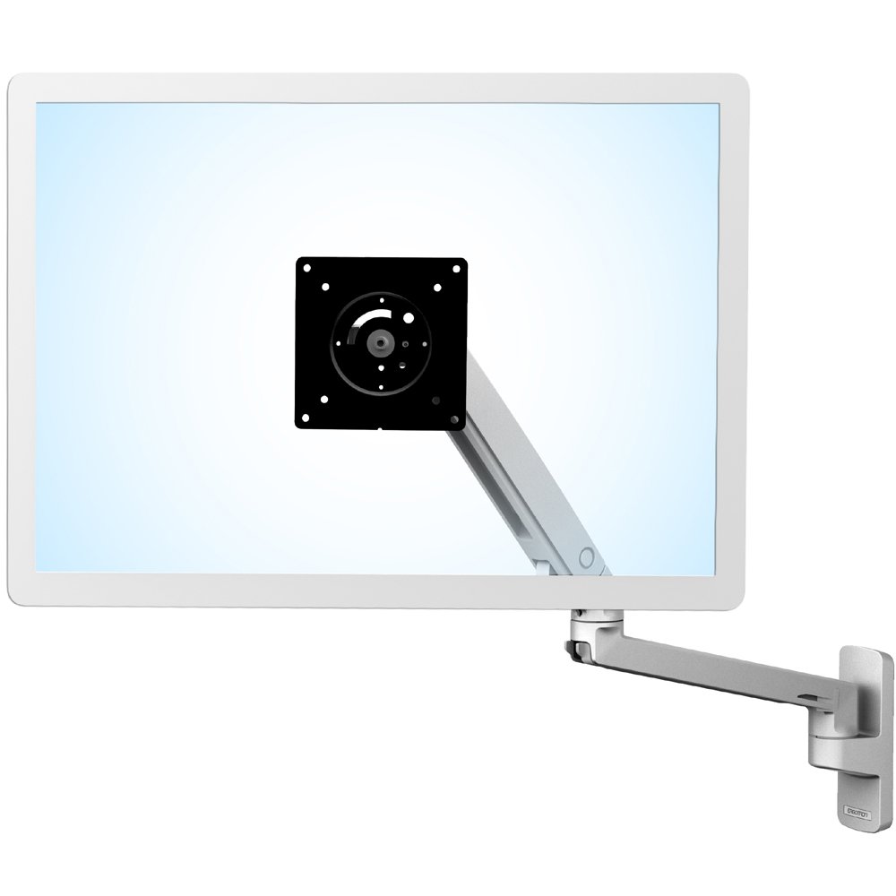 Ergotron 45-505-026 MXV Wall Mount Monitor Arm (polished aluminum)