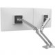 Ergotron 45-496-231 MXV Desk Mount Dual LCD Monitor Arm (silver)